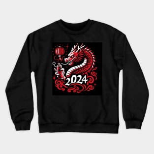 Year of the Dragon Stencil Crewneck Sweatshirt